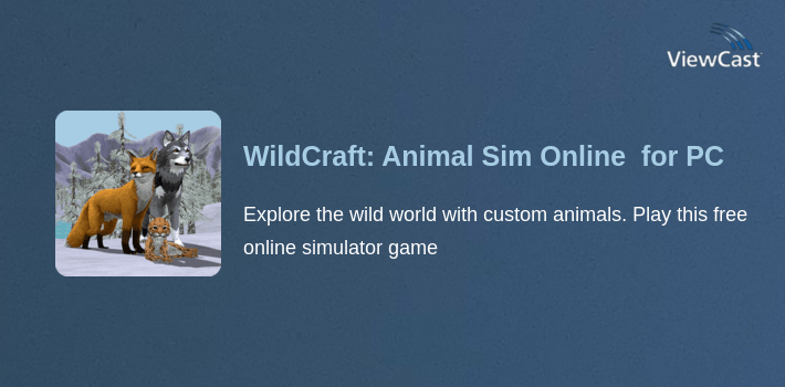 WildCraft: Animal Sim Online 3D for PC screenshot