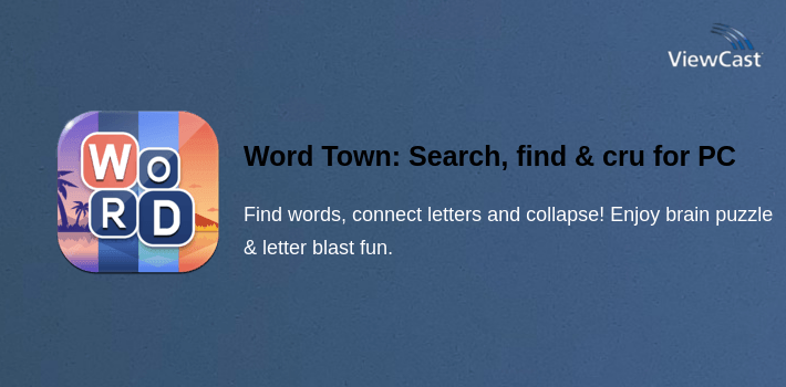Word Town: Search, find & crush in crossword games for PC screenshot