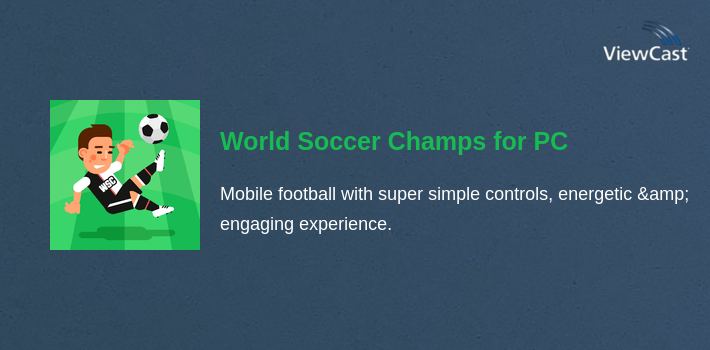 World Soccer Champs for PC screenshot