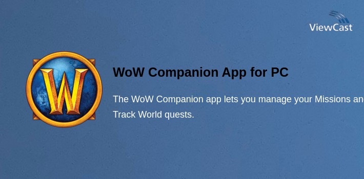 WoW Companion App for PC screenshot