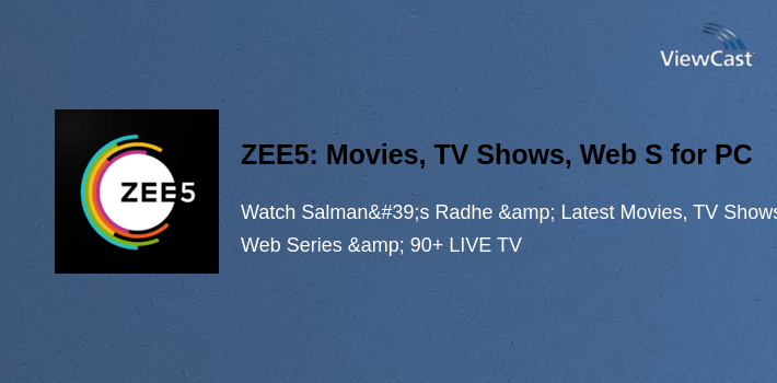 ZEE5: Movies, TV Shows, Web Series, News for PC screenshot