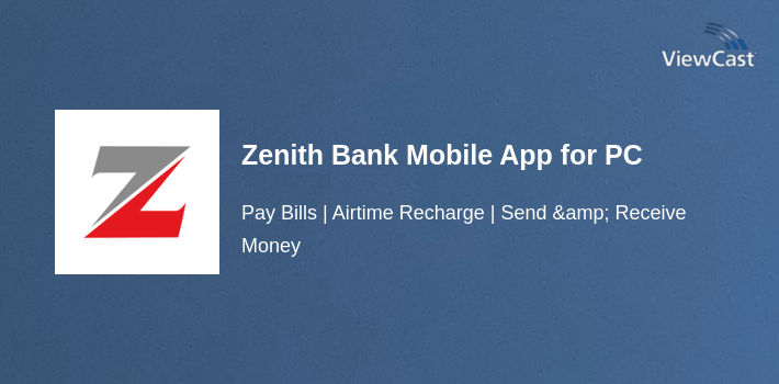 Zenith Bank Mobile App for PC screenshot