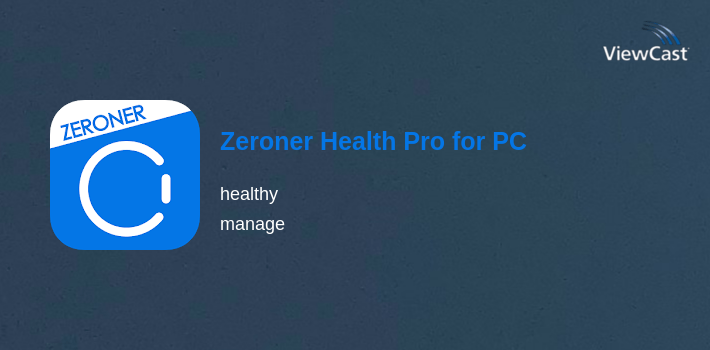 Zeroner Health Pro for PC screenshot
